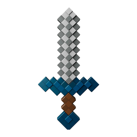 Mattel Mojang GNM44 quick start guide