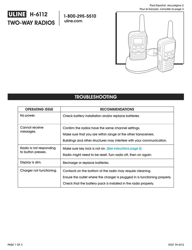 U-Line H-6112 quick start guide