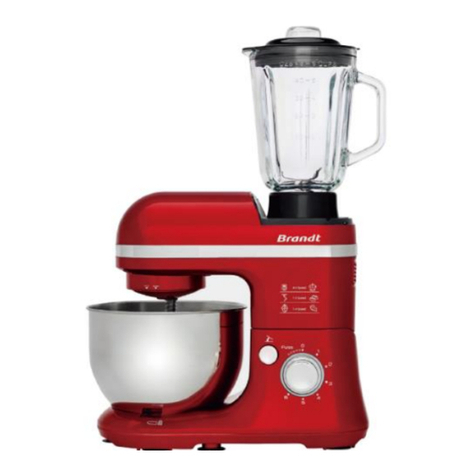 Brandt KM650BR User manual