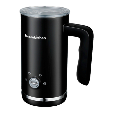 BonsenKitchen MF8001 Operation instructions