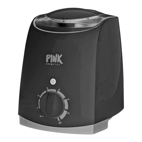 PINK Cosmetics W102 instruction manual