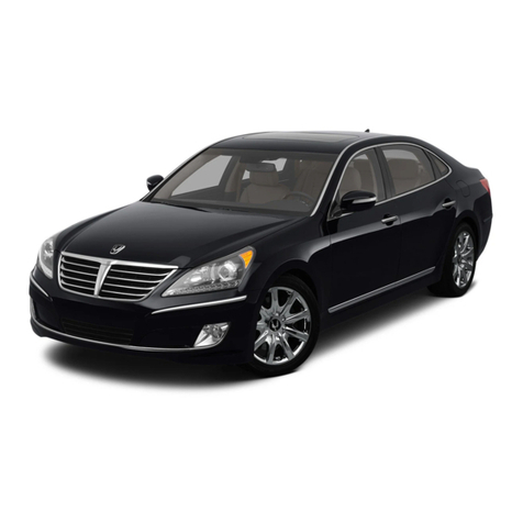 Hyundai Equus 2012 owner's manual
