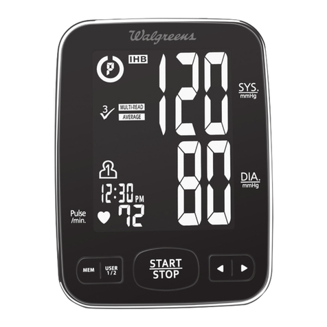 HoMedics Walgreens WGNBPA-755BT User manual