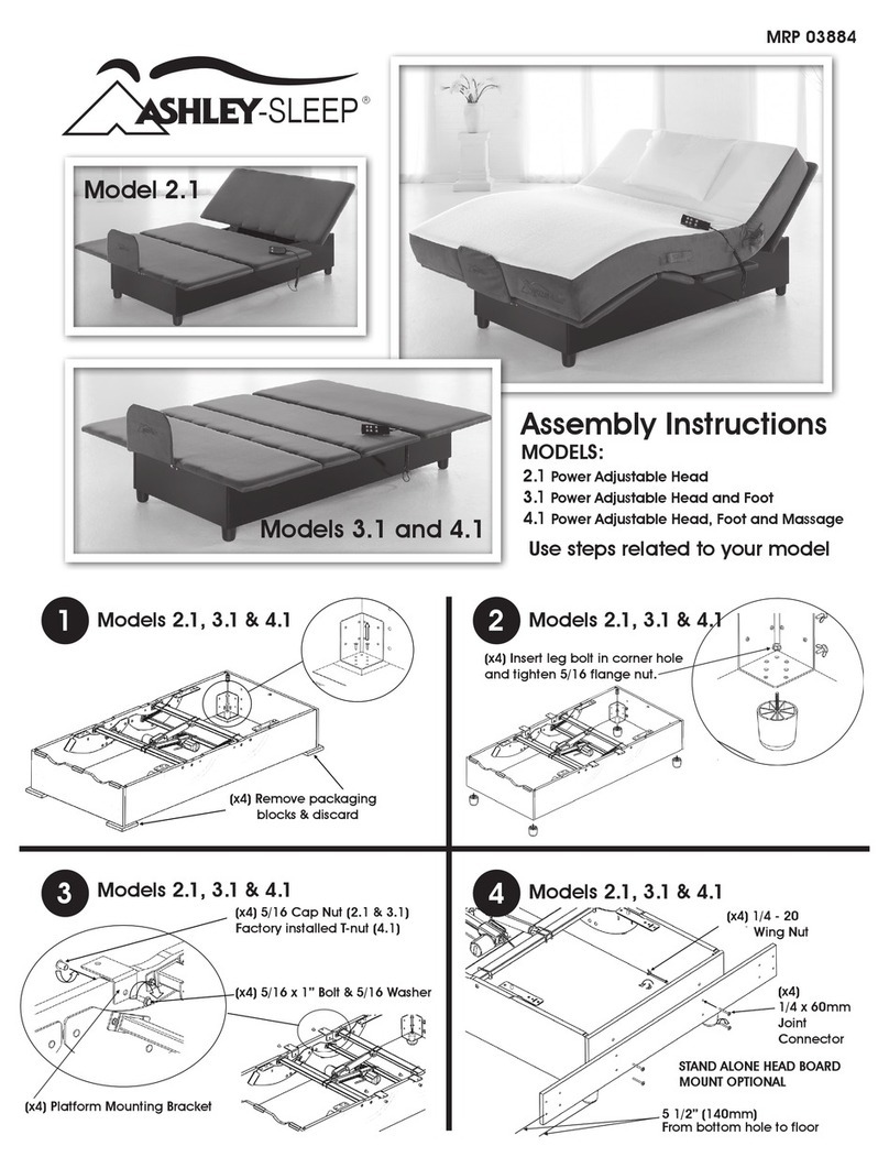 Ashley MRP 03884 User manual