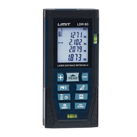 LIMIT LDM 80 User manual