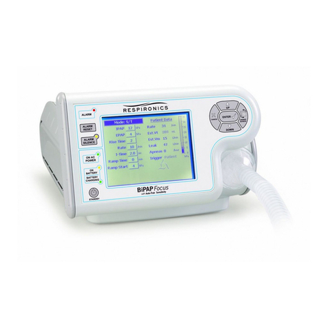 Respironics BiPAP Focus User manual Respironics BiPAP Focus User manual