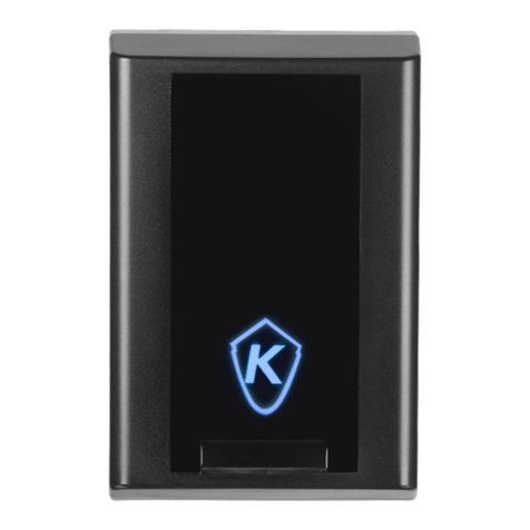 Kantech KT-1 User manual