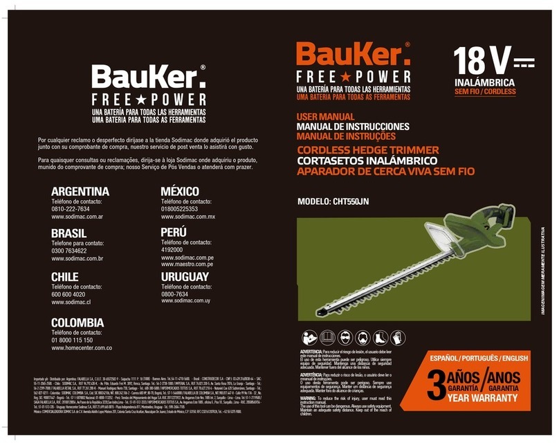 BAUKER CHT550JN user manual
