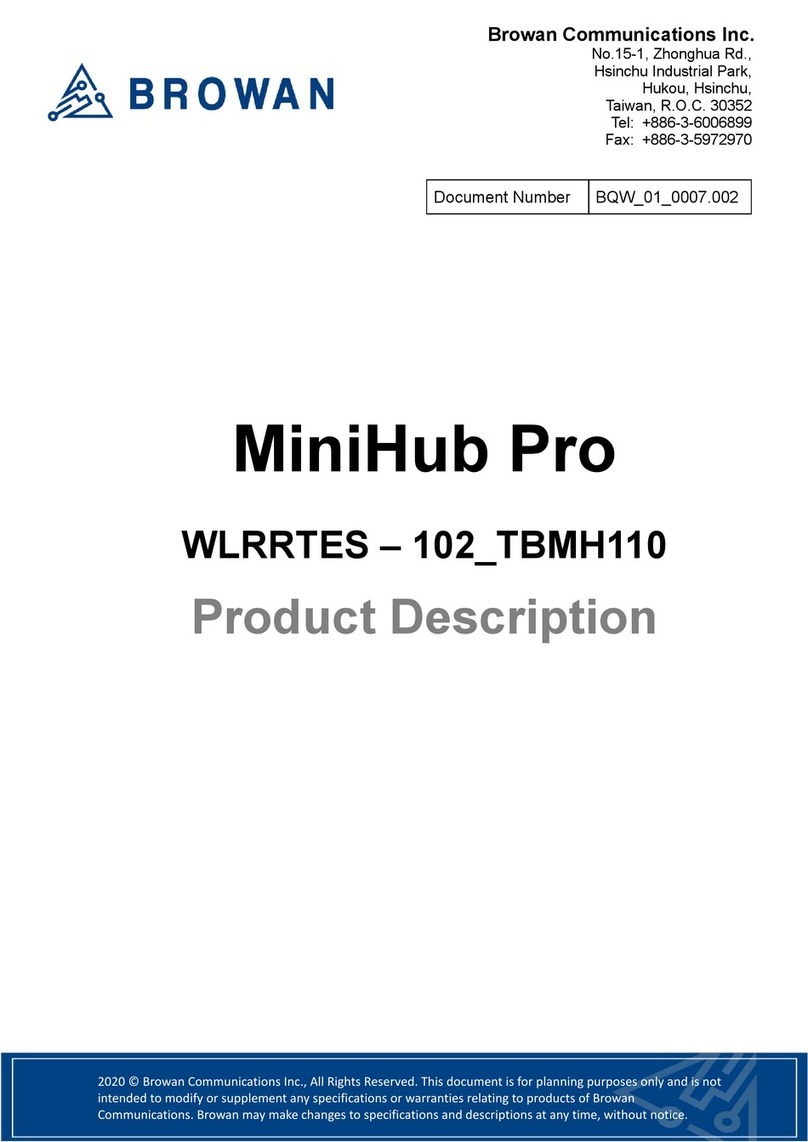Browan MiniHub Pro WLRRTES-102 TBMH110 Product description