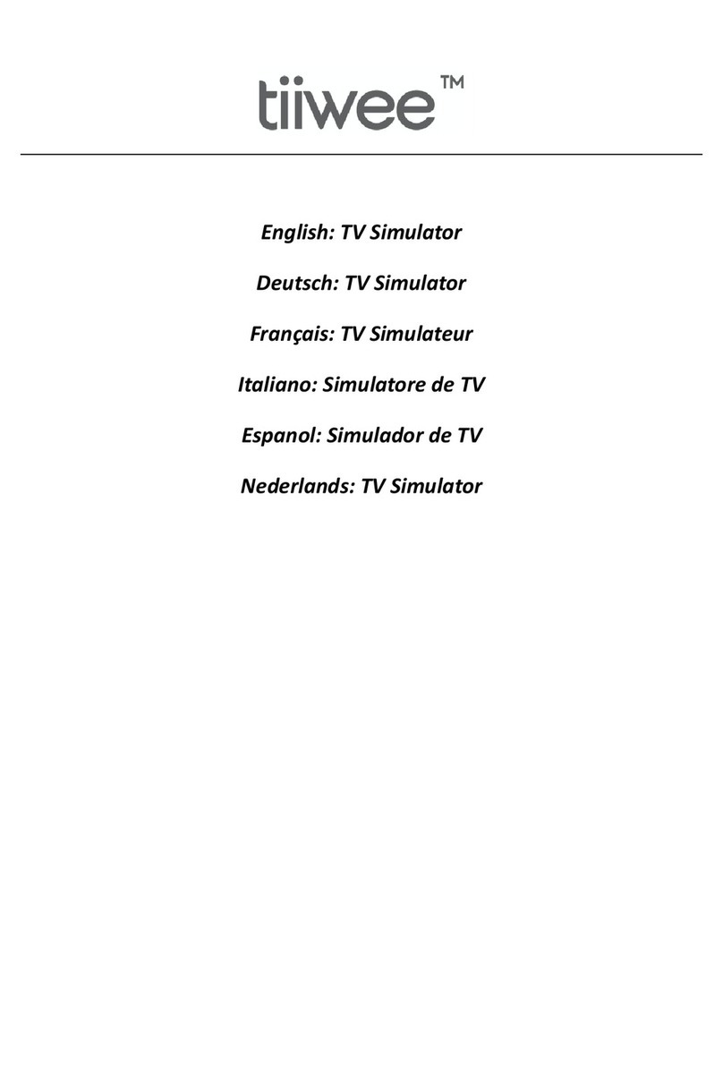 Tiiwee TV Simulator manual