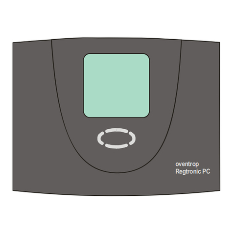 oventrop REGTRONIC PC Instructions for installers