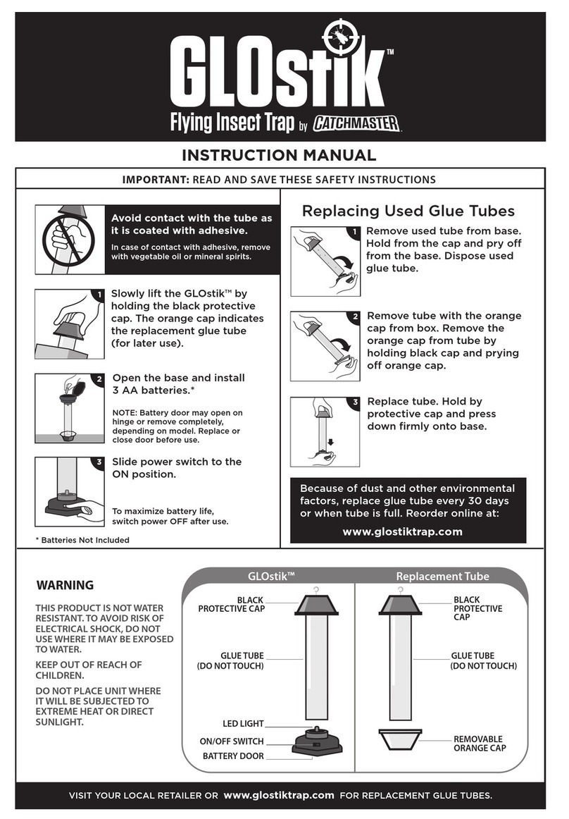 CATCHMASTER GLOstik instruction manual