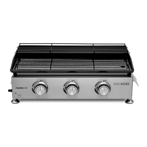 EDELHEISS PLANCHA 3 ES Safety, Installation, Operation and Maintenance