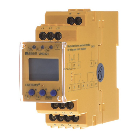 Bender VMD421H manual