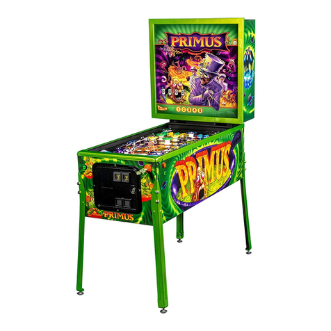 Stern Pinball PRIMUS User manual
