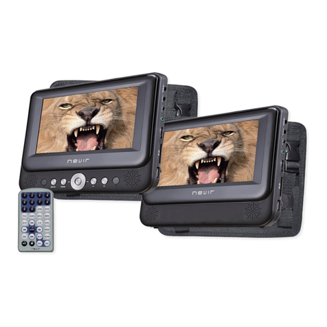 Nevir NVR-2777 DVD-PDCU User manual