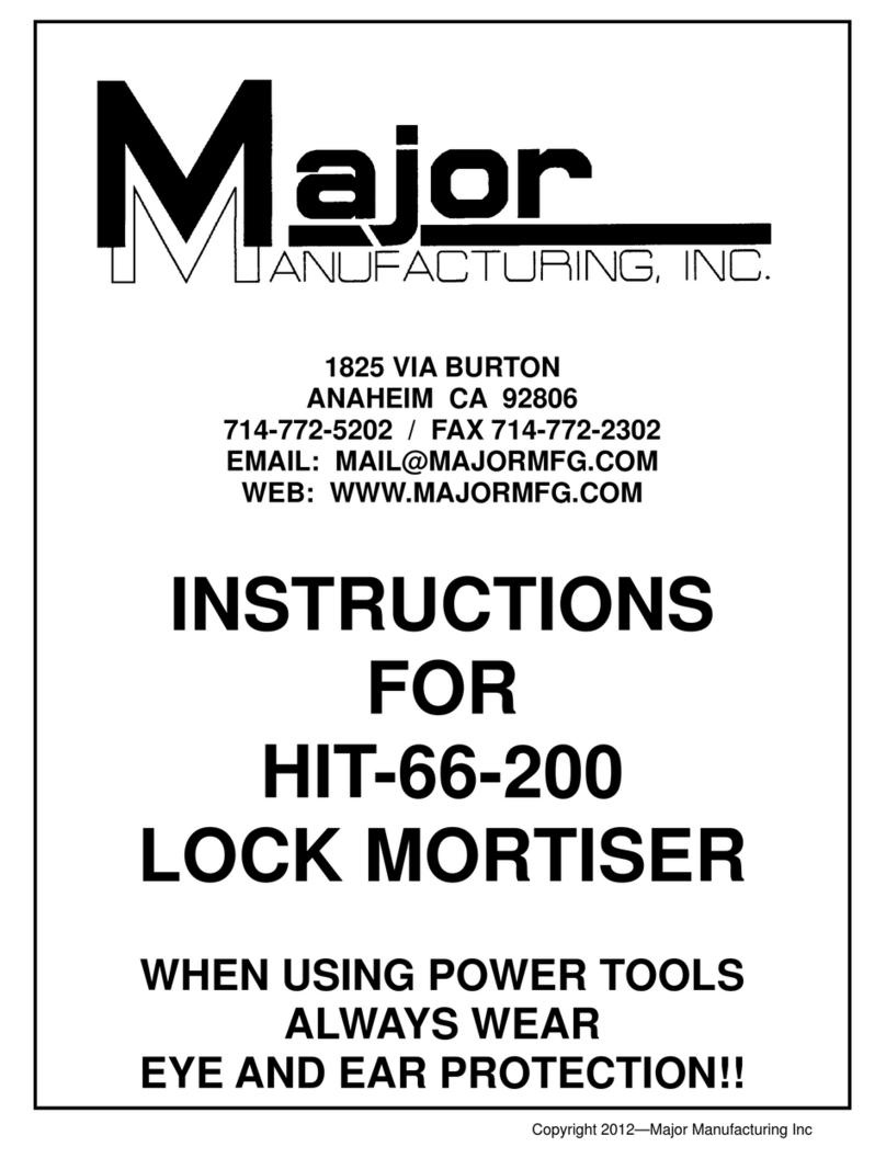 Major Manufacturing HIT-66-200 instructions