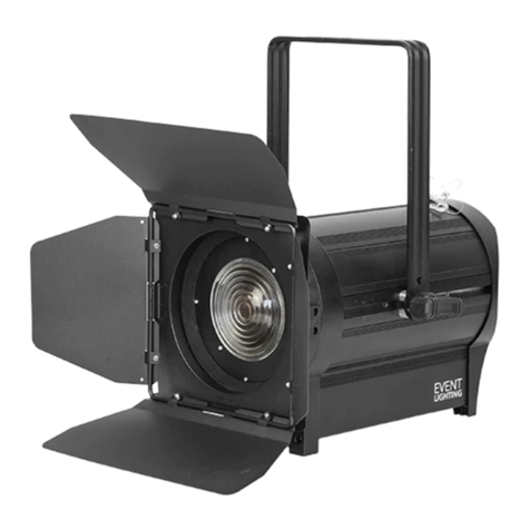 Event Lighting Fresnel User manual