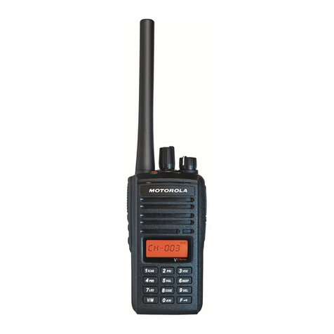 Motorola solutions Mag One VZ Series User manual