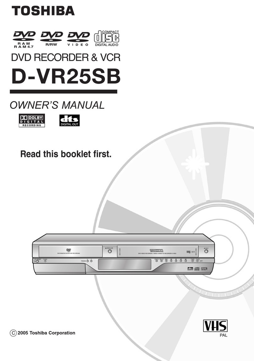 Toshiba D-VR25SB User manual