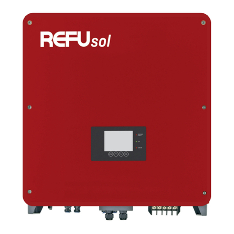 Refu sol 20K-2T operating manual