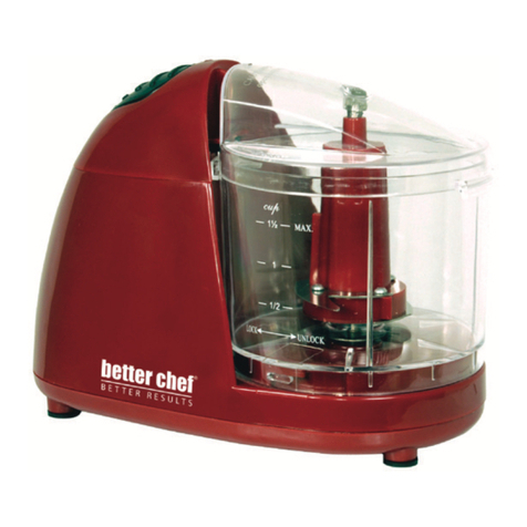 better chef IM-845W Safety precautions