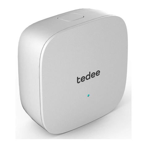 tedee TBV1.0 Installation guide and user's manual