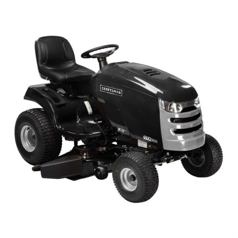 Sears Craftsman CTX 9000 Operator's manual