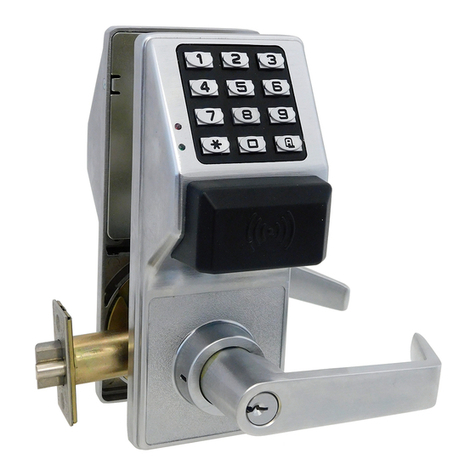 Alarm Lock Trilogy Networx Double-Sided PDL6300 Installation manual