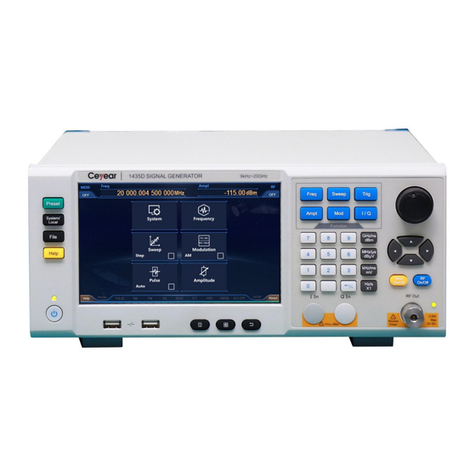 Ceyear 1435 Series Program Control Manual