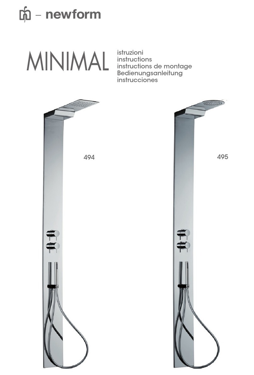 newform MINIMAL 494 instructions