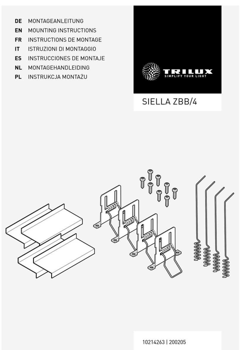 Trilux SIELLA ZBB/4 User manual
