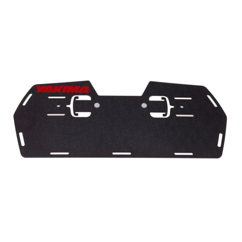Yakima PlateMate User manual