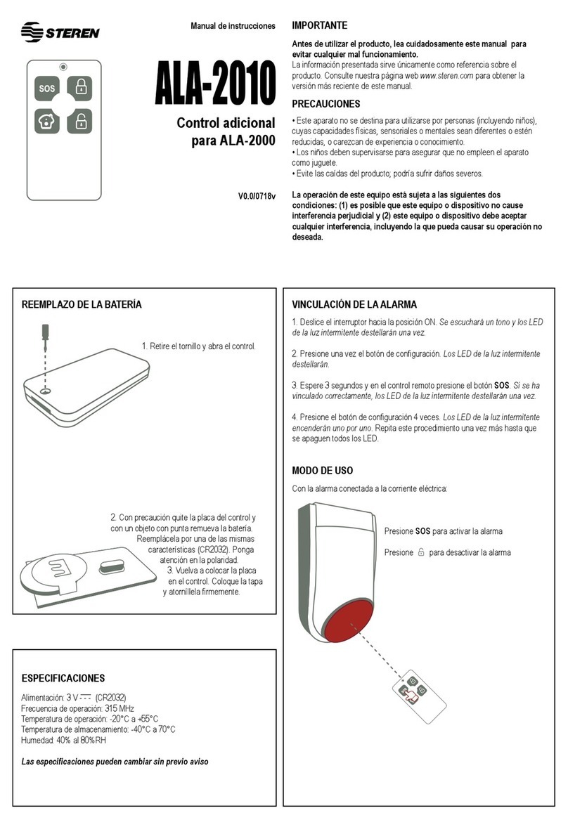 Steren ALA-2010 user manual