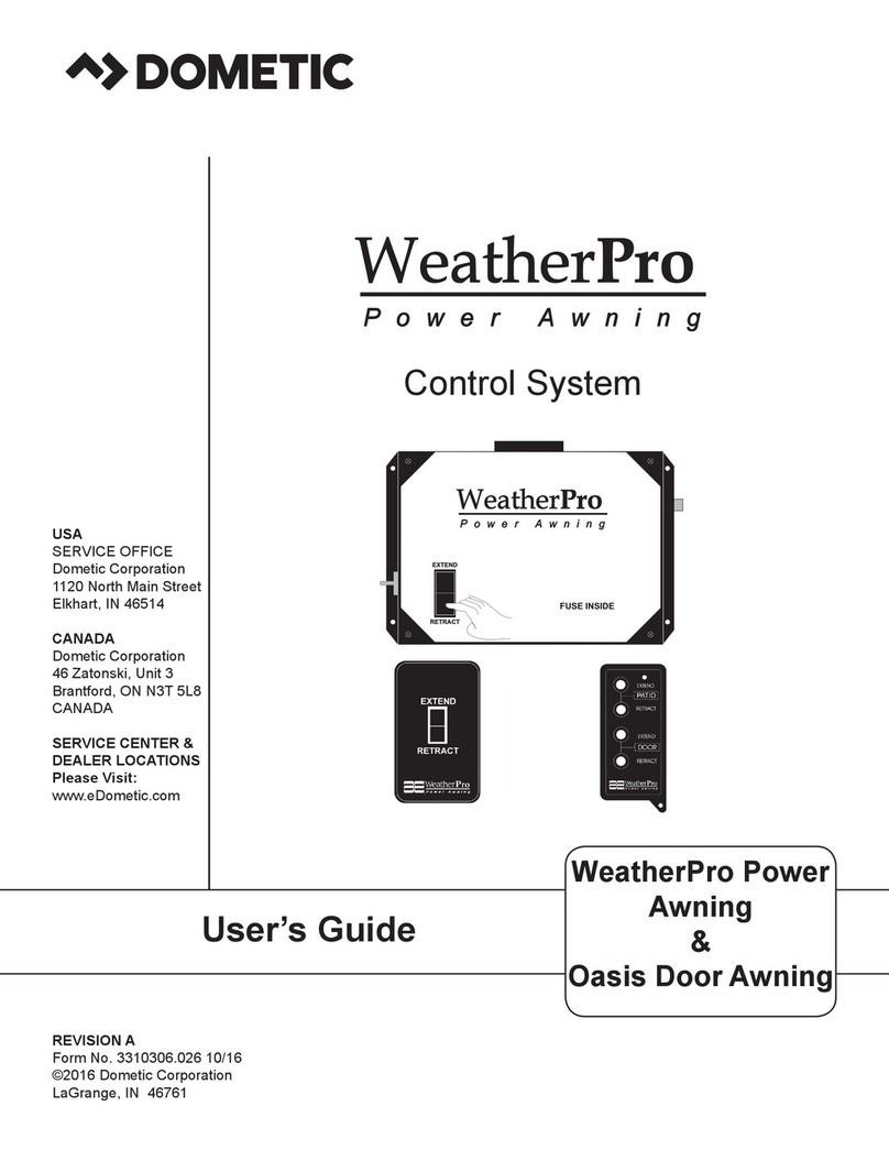 Dometic WeatherPro user guide