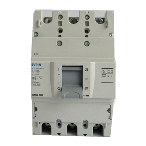 Eaton BZM2 Instruction leaflet Eaton BZM2 Instruction leaflet