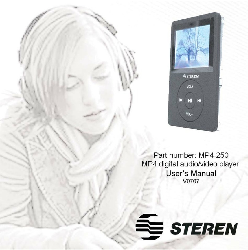 Steren MP4-250 user manual