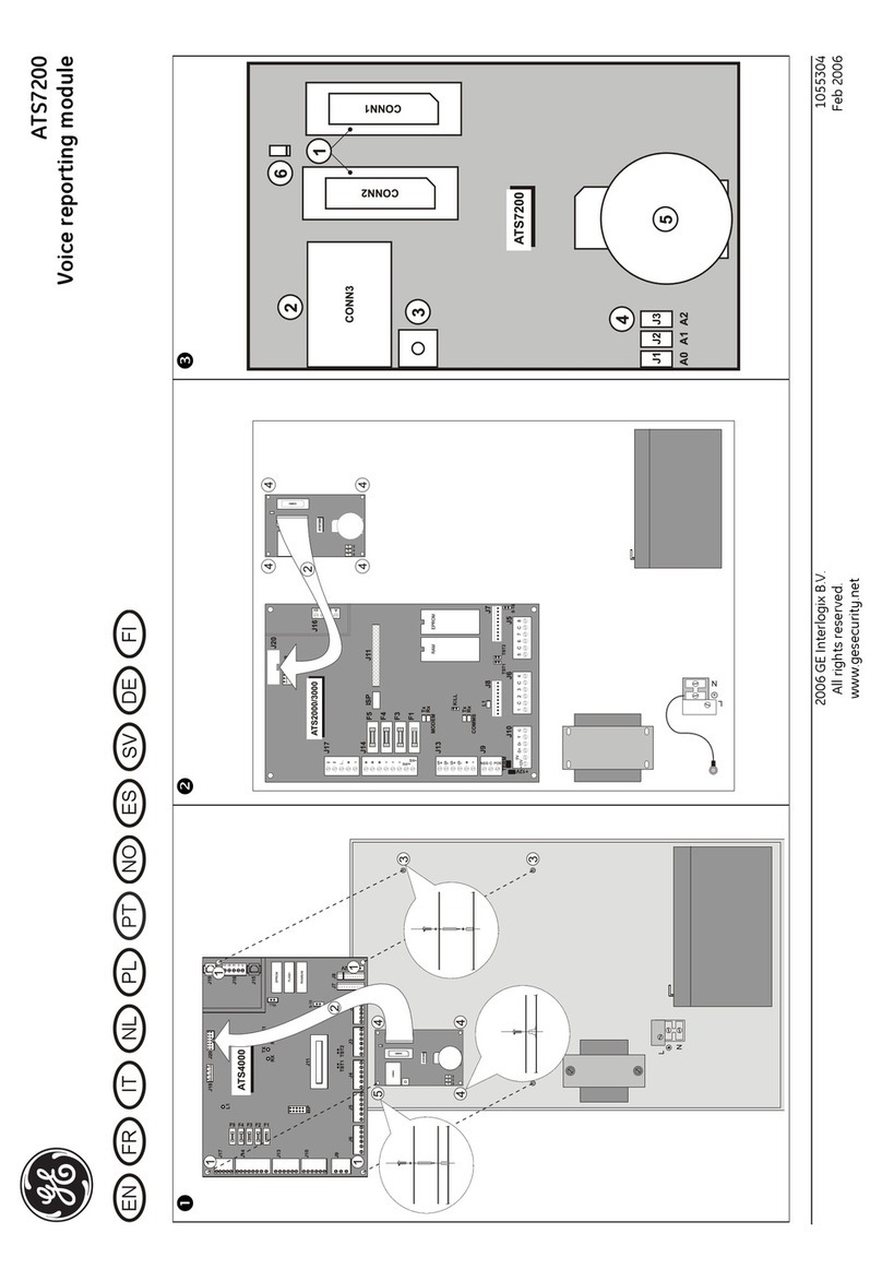 GE ATS7200 User manual