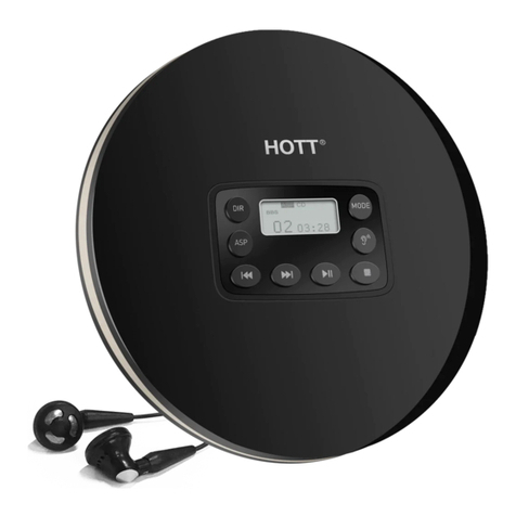 Hott CD711 User manual