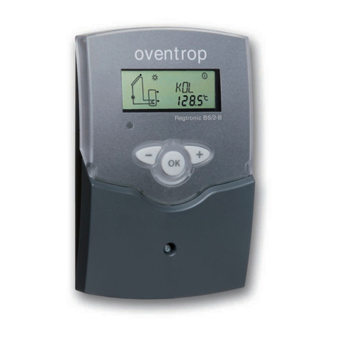 oventrop Regtronic BS/2-B User manual oventrop Regtronic BS/2-B User manual