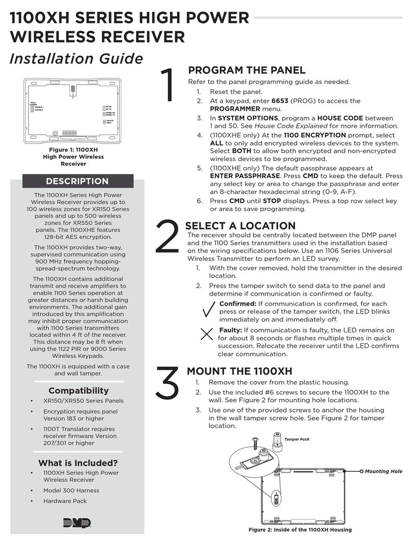 DMP Electronics XR150 series User manual