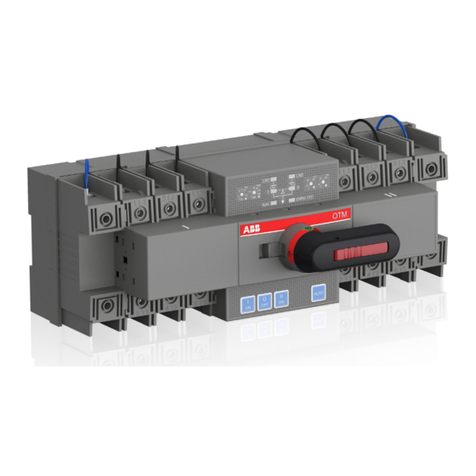 ABB OTM_C_21D Installation and operating instructions