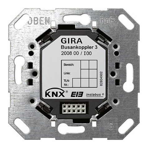 Gira KNX/EIB User manual