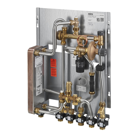 oventrop Regudis W-HTU Installation and operating instructions for the specialised installer