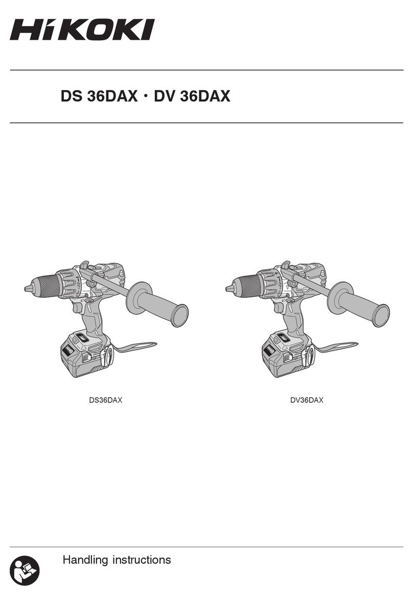 HIKOKI DS 36DAX User manual