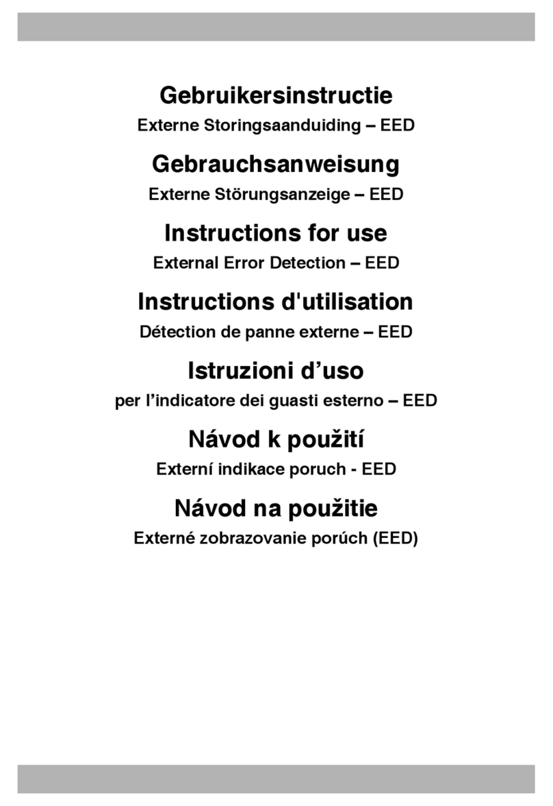 Nefit EED Instructions for use