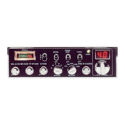 Galaxy DX-77HML owner's manual