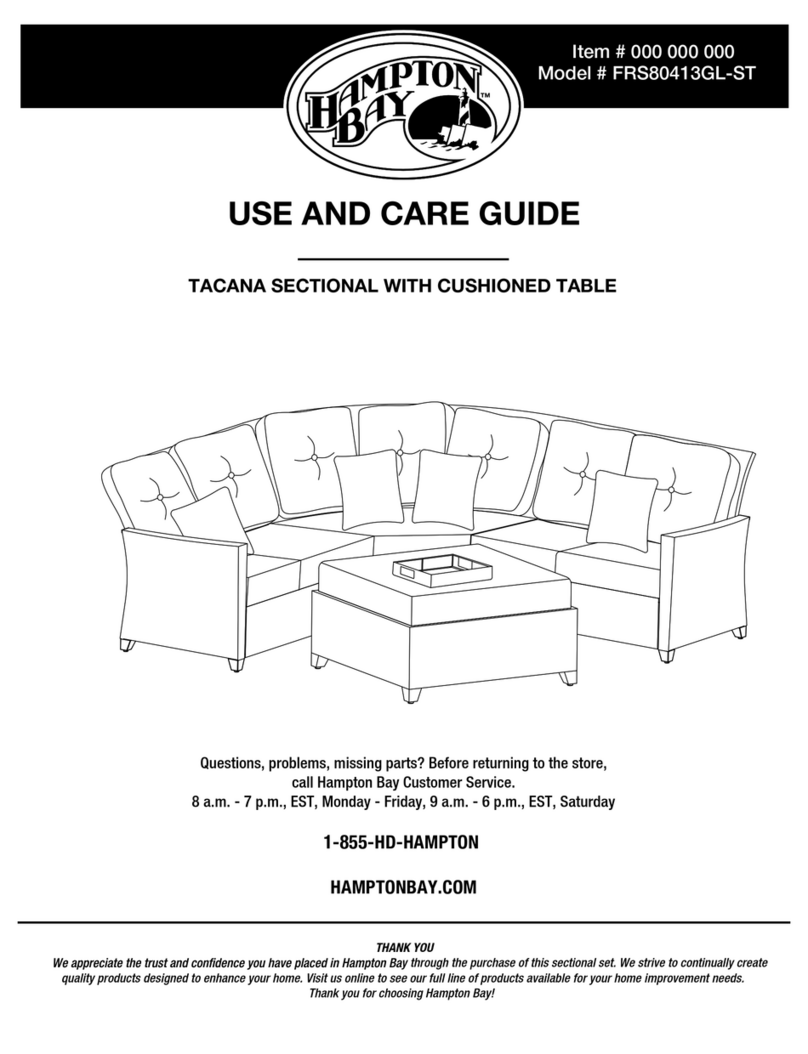 HAMPTON BAY TACANA FRS80413GL-ST User manual HAMPTON BAY TACANA FRS80413GL-ST User manual