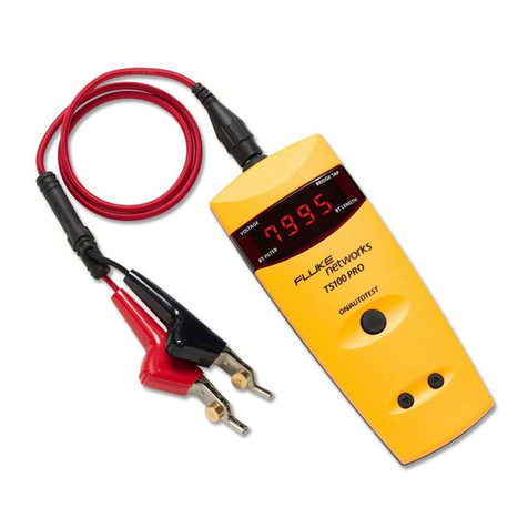 Fluke TS 100 PRO User manual