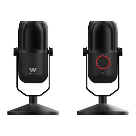 WOXTER Mic Studio 100 Pro user guide